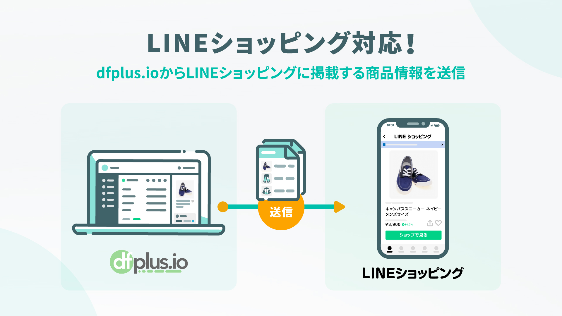 フィードフォースのデータフィードツール「dfplus.io」、「LINEショッピング」に正式対応！