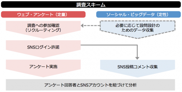 Social+Survey調査スキーム図