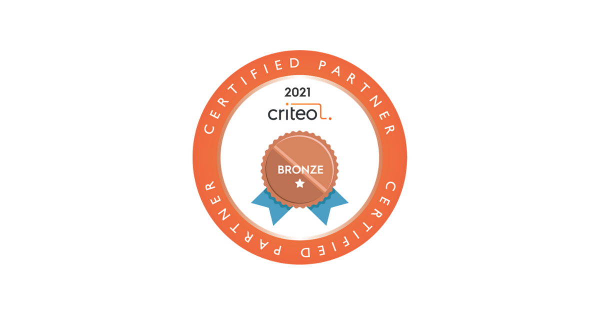 Criteo Certified Partners Bronze