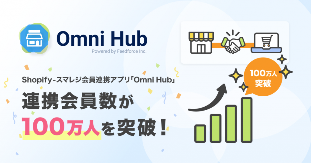 Omni Hub_連携会員数100万人突破