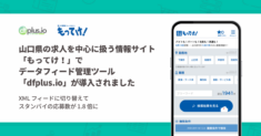 山口県の求人を中心に扱う情報サイト「もってけ！」でのデータフィード管理ツール「dfplus.io」導入事例が公開されました